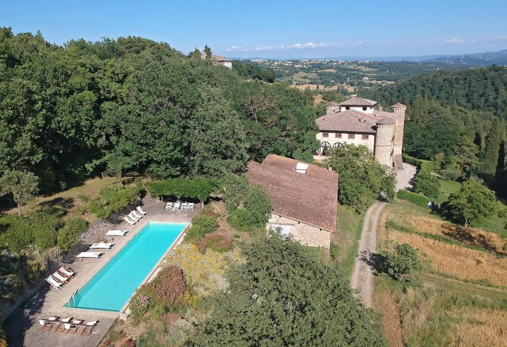 Villa Castello Di Galbino Anghiari Esterno foto