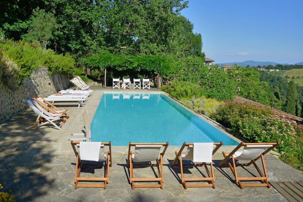Villa Castello Di Galbino Anghiari Esterno foto